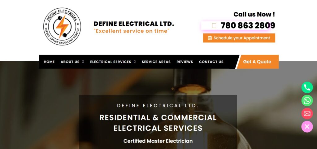 electrical website project